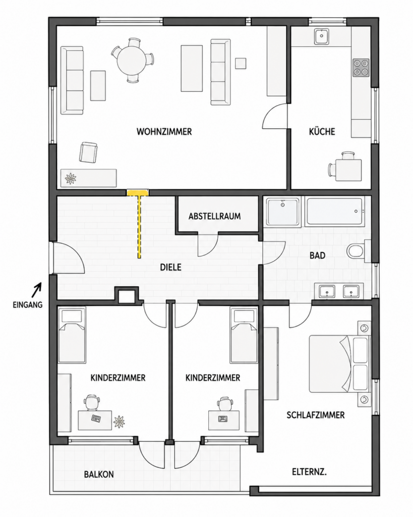 Grundriss Kate-Immobilien